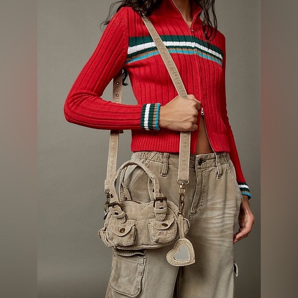 UO tan mini duffle - Picture 2 of 5